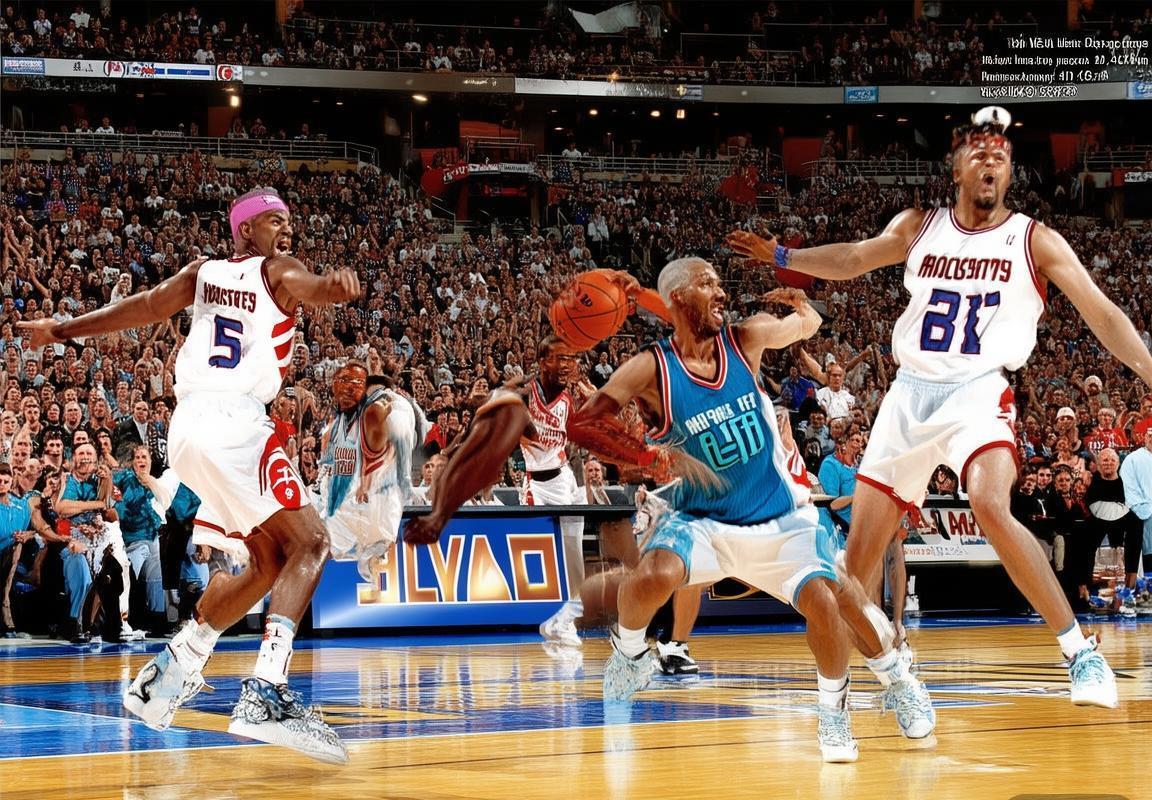 2006火箭黄蜂巅峰对决：姚麦组合对决保罗，篮球传奇之夜(图1)